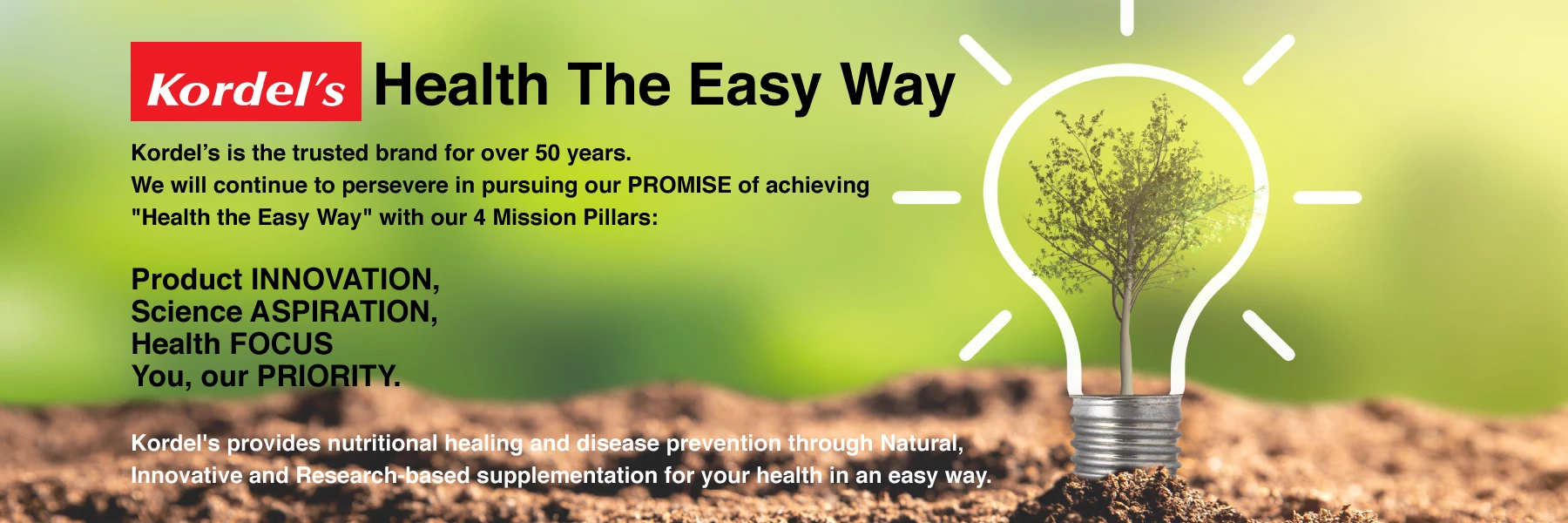 Homepage Banner - Health The Easy Way