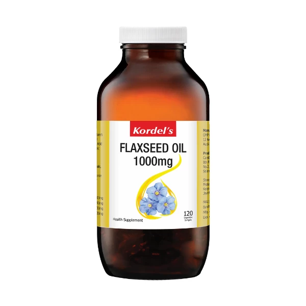 Kordel's Flaxseed Oil 1000mg 120's