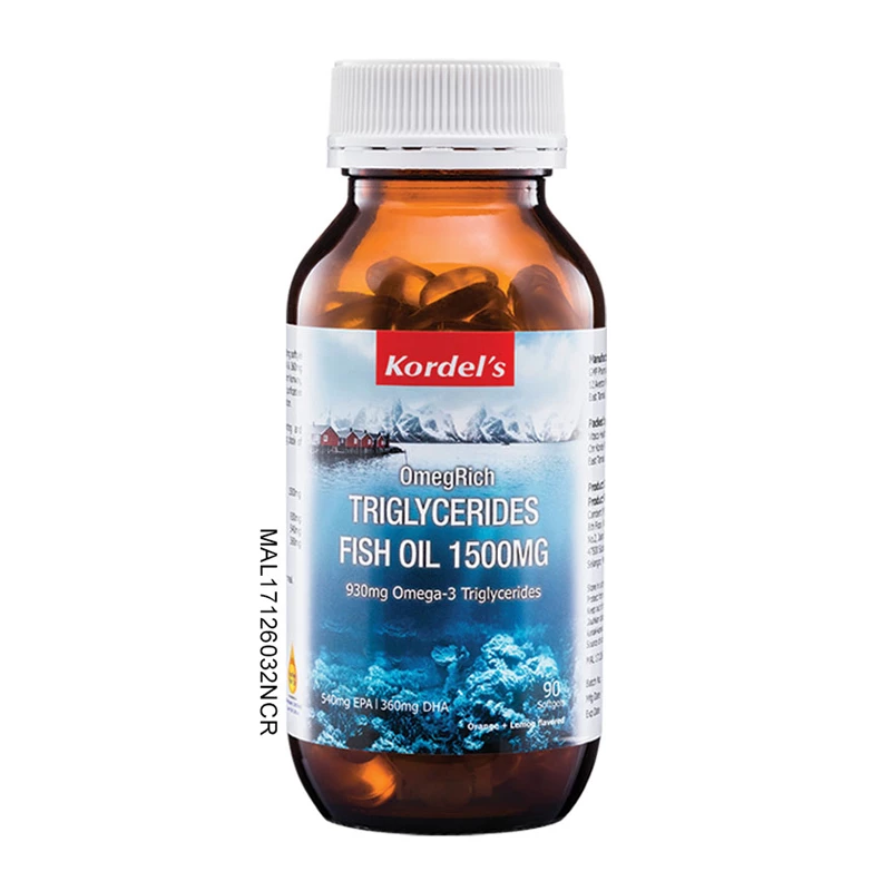 Kordel's_Omegrich Fish Oil Front