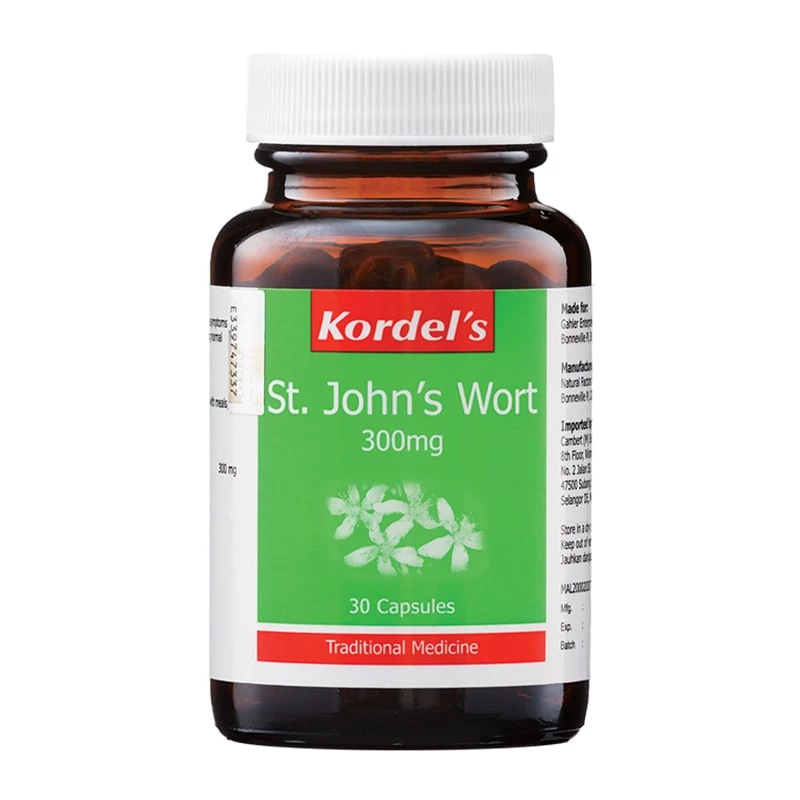 Kordel's St John's Wort 30's To Treat Depression