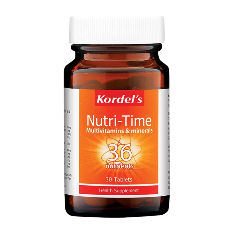 Kordel's Nutri-Time 30's Multivitamins & Minerals