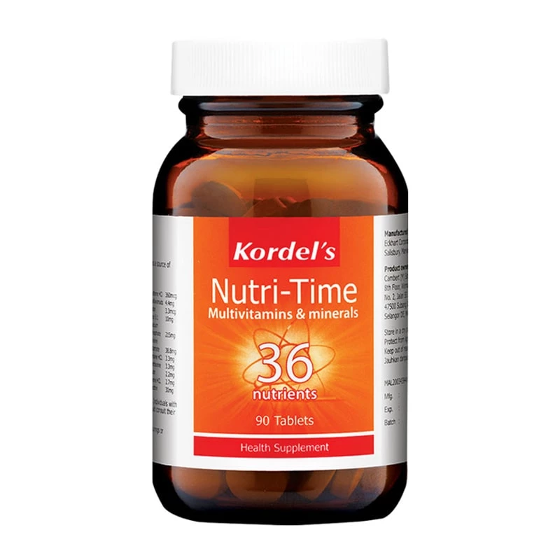 Kordel's Nutri-Time 90's Multivitamins & Minerals