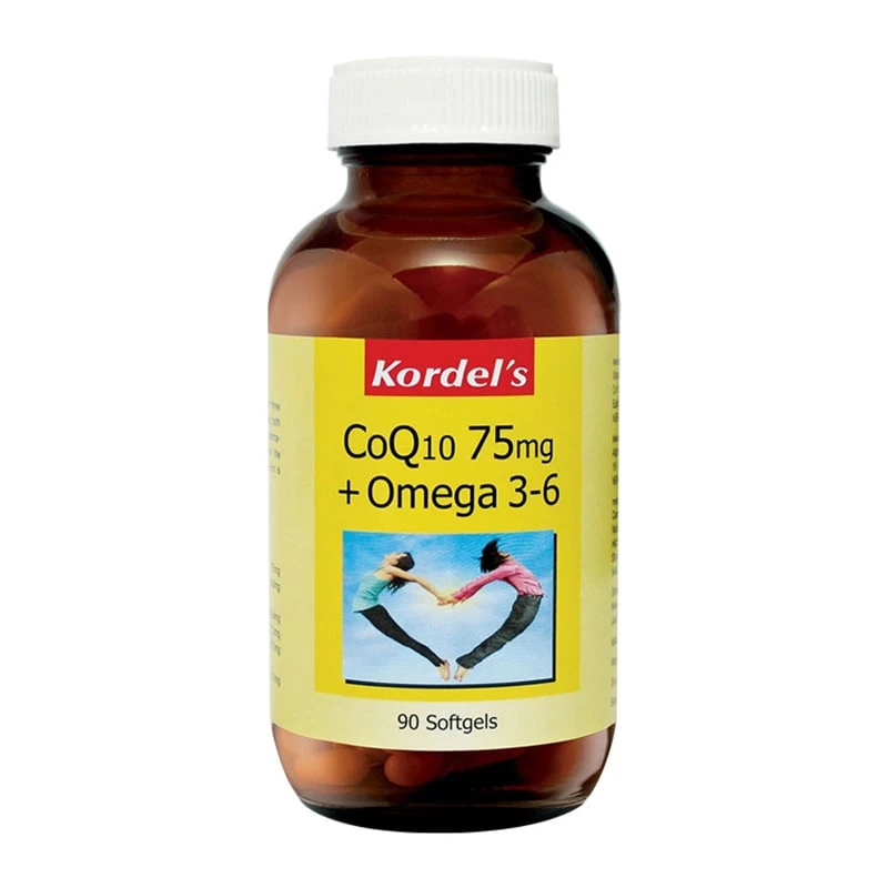 Kordel's CoQ10 Omega 3-6 90's