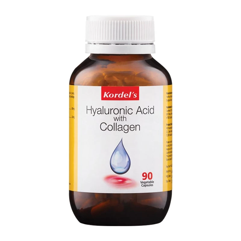 Kordel's Hyaluronic Acid With Collagen 90's For Osteoarthritis Pain Relief