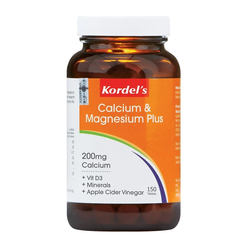 Kordel's Calcium And Magnesium Plus 150's