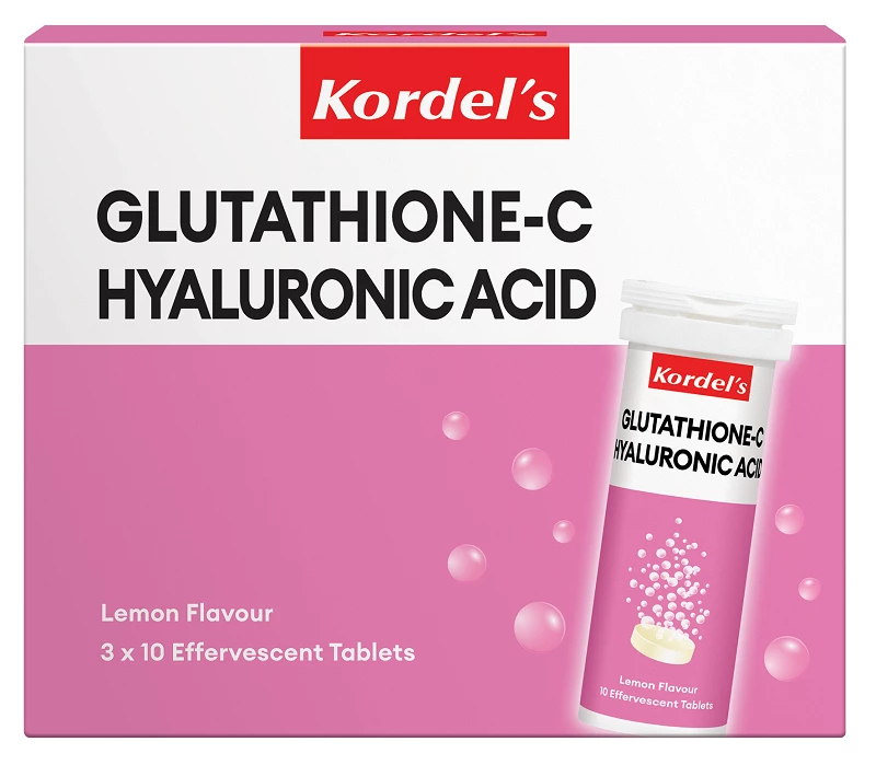 Kordels Glutathione-C Hyaluronic Acid 3 x 10's