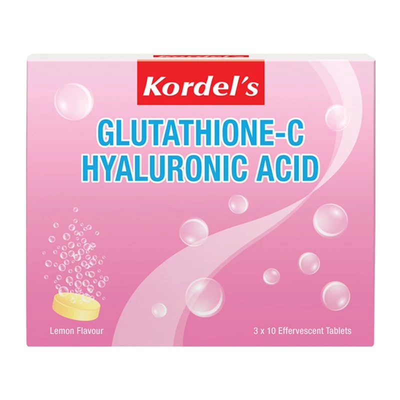 Kordels Glutathione-C Hyaluronic Acid 3 x 10's