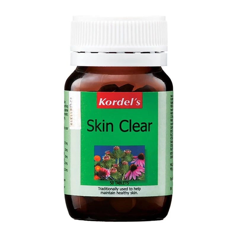 Kordel's Skin Clear 50's For Healthy Skin
