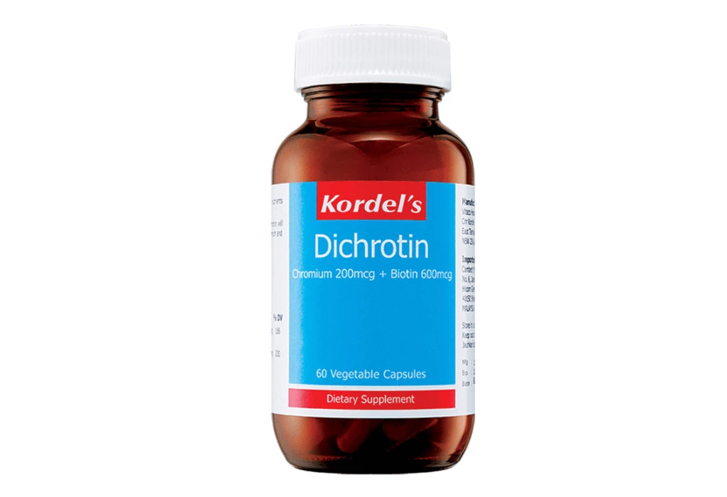 Kordels Dichrotin Chromium Biotin 60 Caps