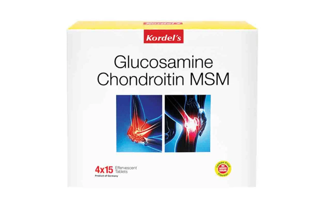 Kordels Glucosamine Chondroitin MSM 4X15 
