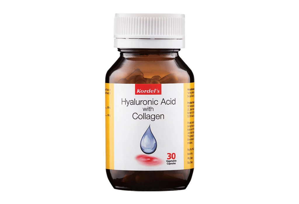 Kordels Hyaluronic acid with collagen 30S Front
