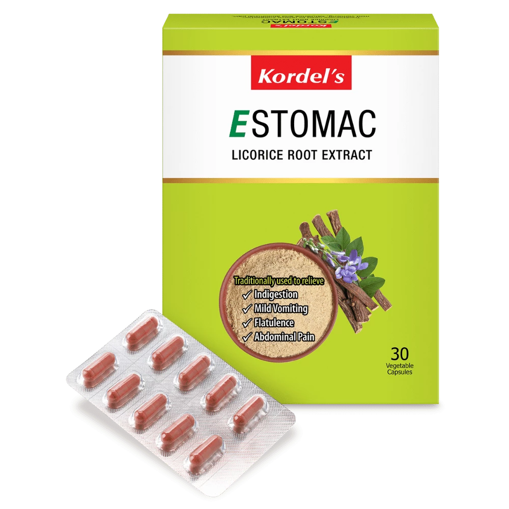 Kordel's ESTOMAC Licorice Root Extract 30's with Blister 