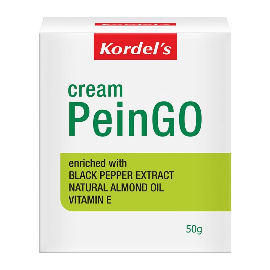 Kordel's PeinGo Cream PhytoCann BP® Black Pepper Extract 50g 