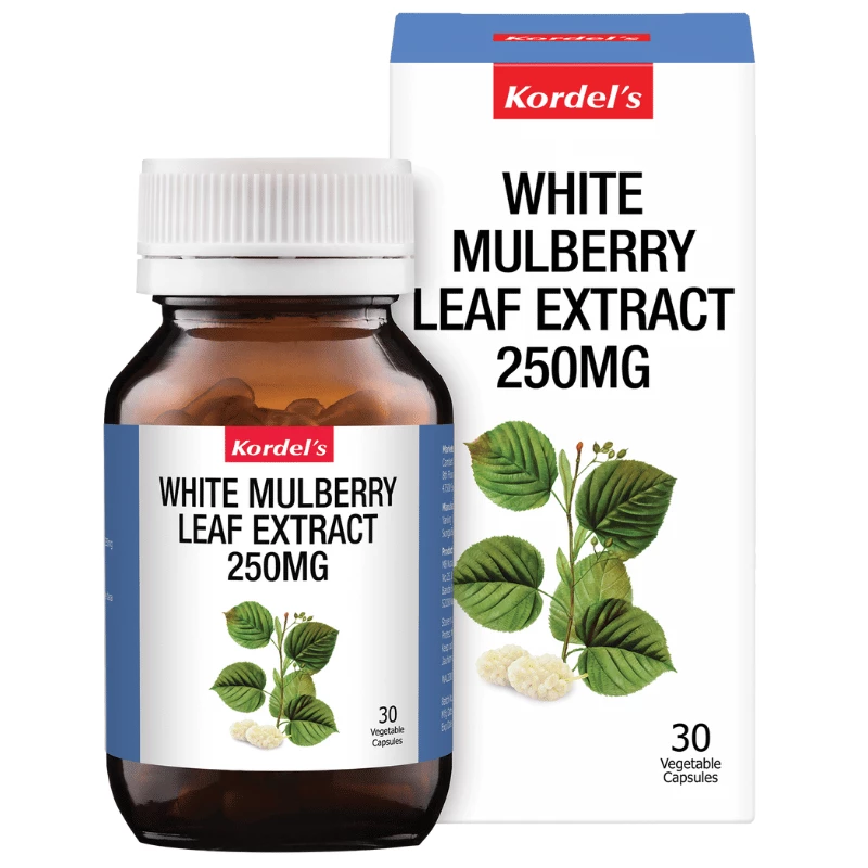 Kordels White Mulberry Leaf Extract 250Mg 30'S Bottle